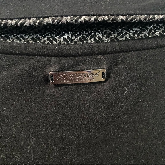 Betsey Johnson Black and Gray Performance Jacket - Picture 7 of 8